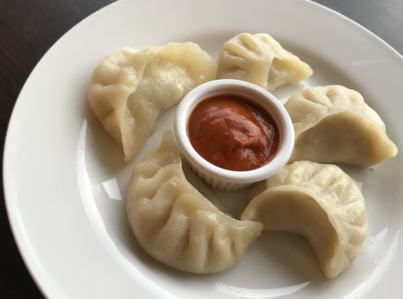 Momos at Annapurna. Credit: Zeren Wilson